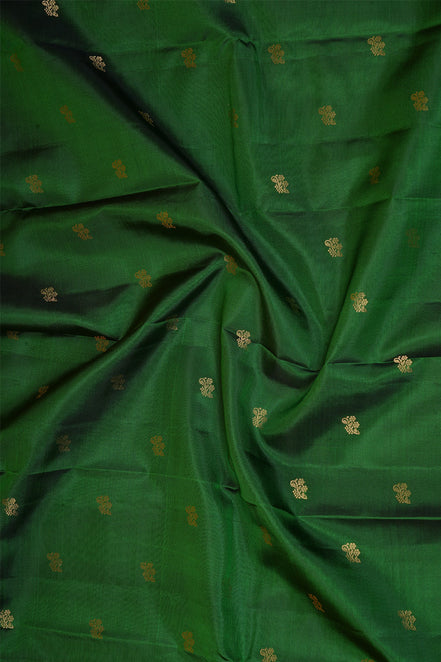 Green Light Weight Kanchipuram Silks