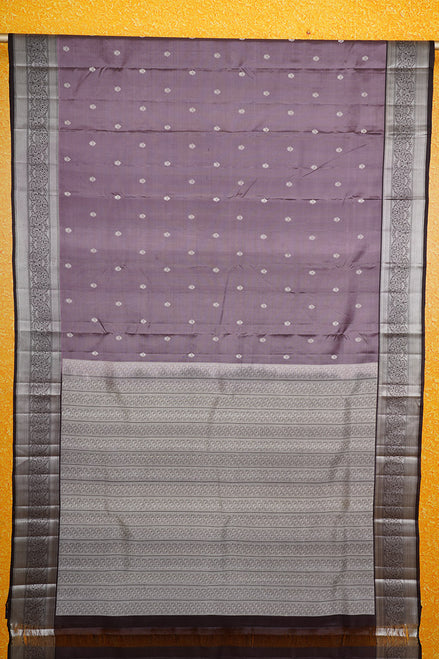 Pink Mauve Light Weight Kanchipuram Silk Saree