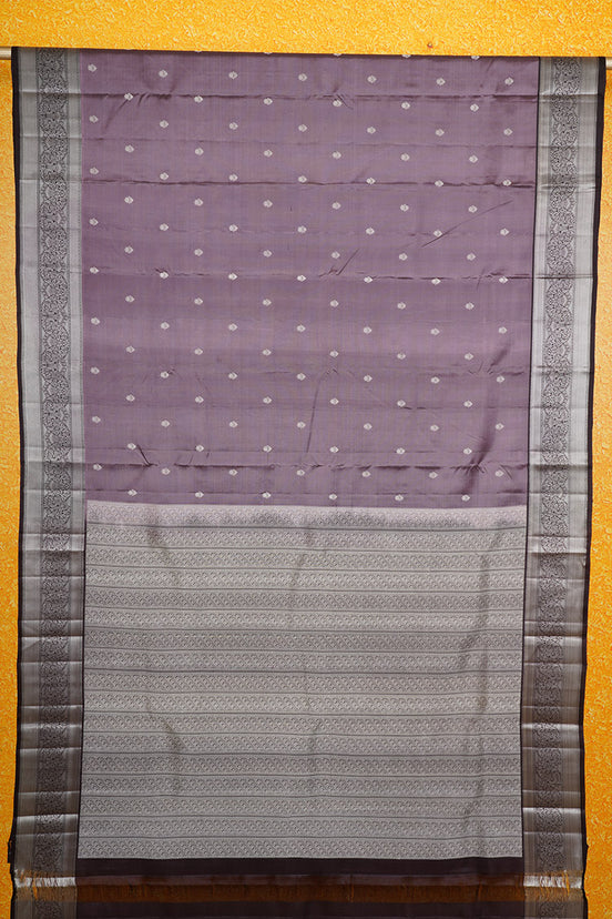 Pink Mauve Light Weight Kanchipuram Silk Saree