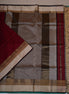 Red Maheswari Handloom Silk Cotton