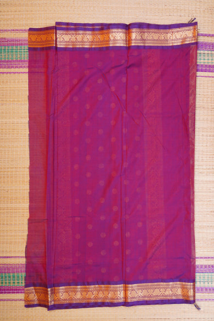 Rani Pink vairaoosi mercerized silk cotton Saree