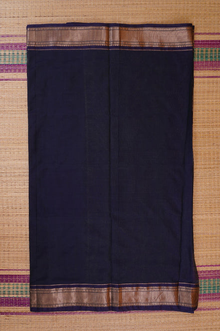 Navy  Mercerized Silk Cotton