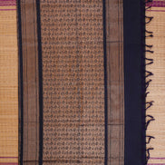 Navy  Mercerized Silk Cotton