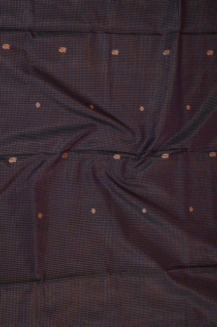 Navy  Mercerized Silk Cotton