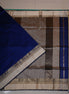 Blue Maheswari Handloom Silk Cotton
