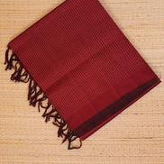Red Mercerized Silk cotton