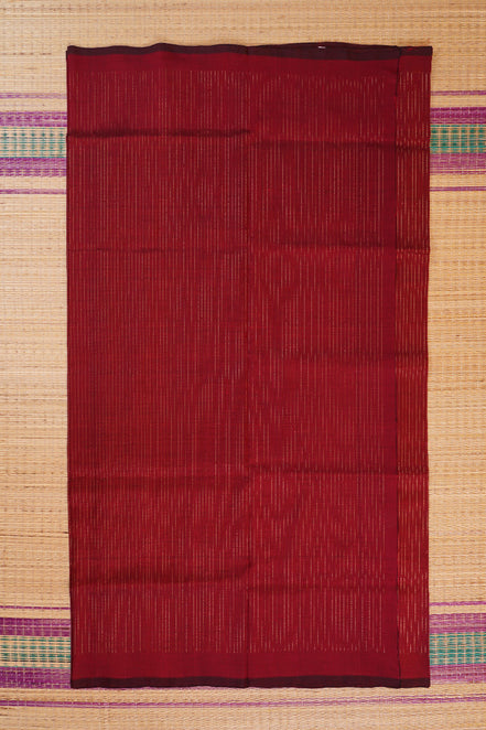 Red Mercerized Silk cotton