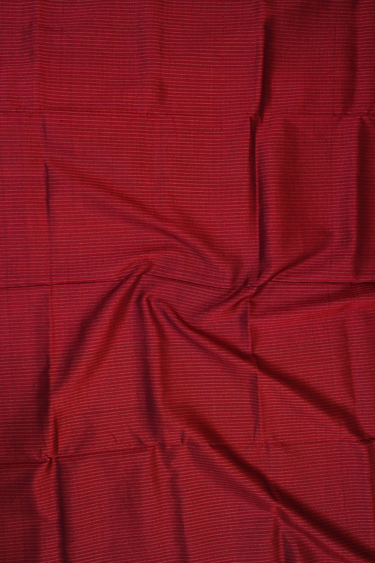 Red Mercerized Silk cotton