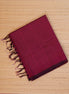 Mercerized Magenta Silk cotton