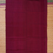 Mercerized Magenta Silk cotton