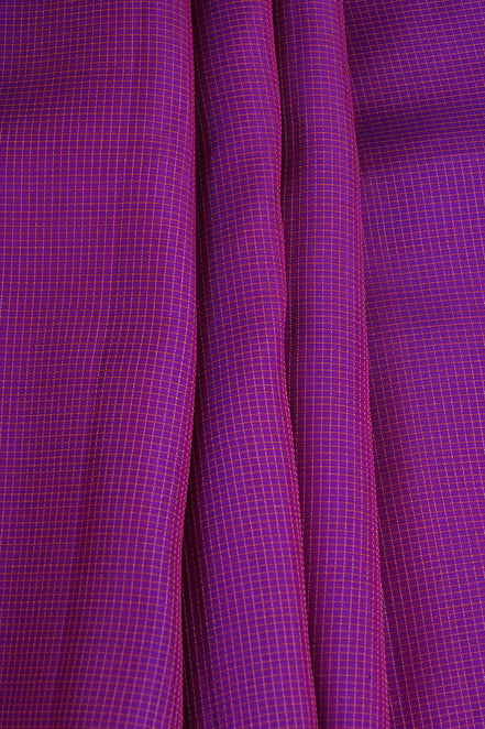 Purple single tone Lightweight Kanchipuram saree