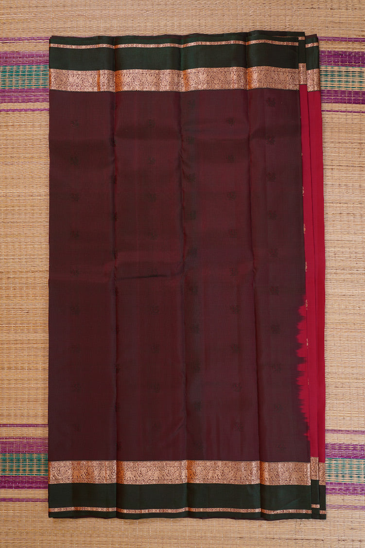 Red Lightweight Kanchipuram
