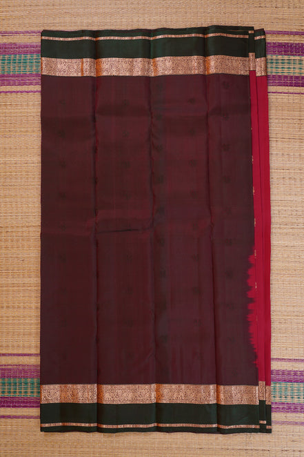 Red Lightweight Kanchipuram