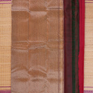 Red Lightweight Kanchipuram