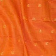 Mampazam yellow with Green borders Lightweight Kanchipuram Saree