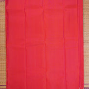 Dual-Tone Pink with Orange Shot Lightweight Kanchipuram Silk Saree