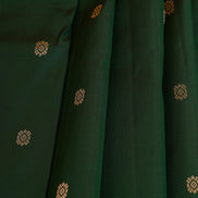Green with Purple with Kamalam Butta Lightweight Kanchipuram Saree