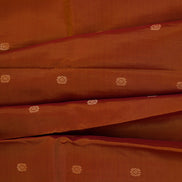 Mustard with Maroon with Butta Lightweight Kanchipuram