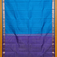 Ananda Blue single tone Lightweight Kanchipuram