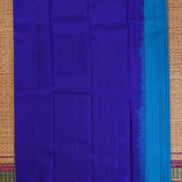 Ananda Blue single tone Lightweight Kanchipuram