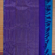 Ananda Blue single tone Lightweight Kanchipuram