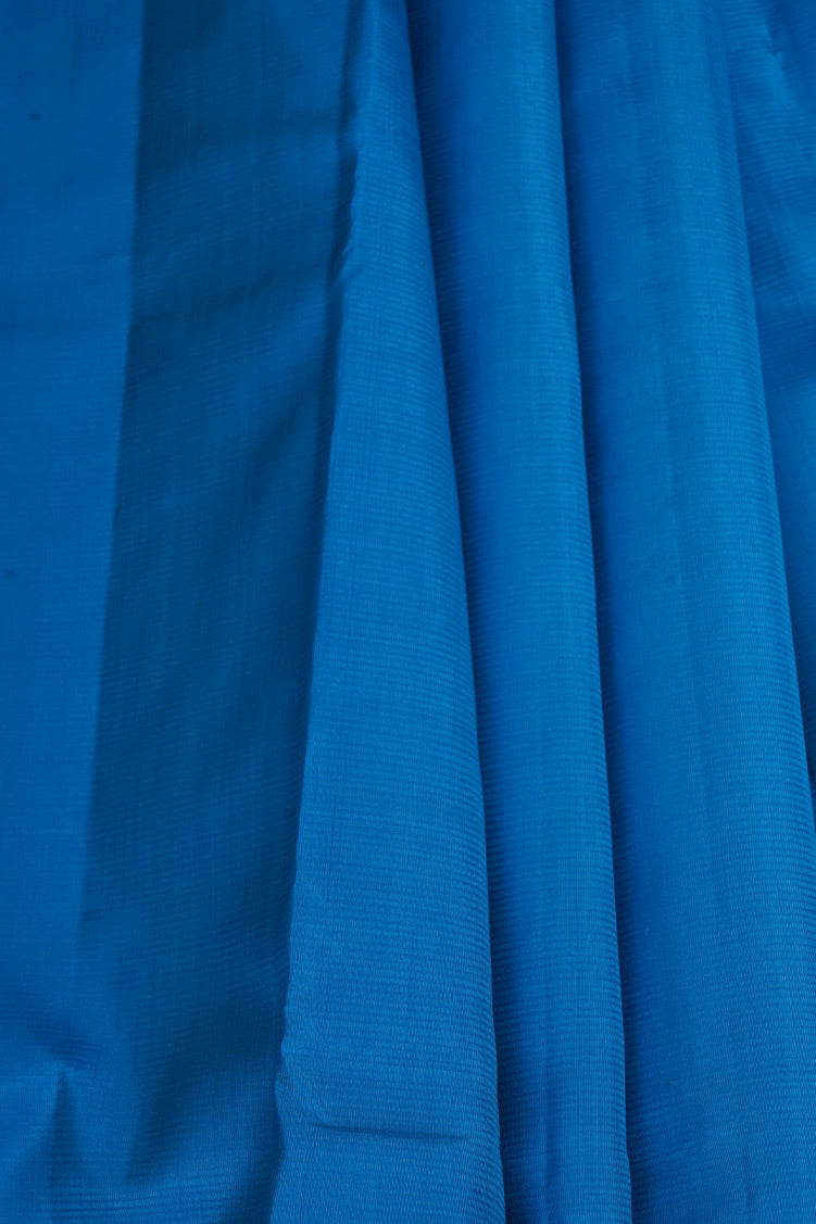 Ananda Blue single tone Lightweight Kanchipuram
