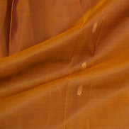Mustard with Coffee Brown Lightweight Kanchipuram Saree