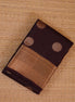 Coffee Brown Monotone Soft Silk Saree