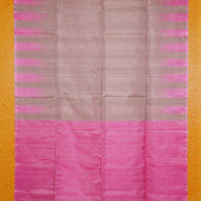 Beige Pure Soft Silk Saree