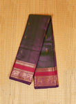 Bluish Pink Vintage Kanchipuram Silk Saree