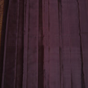 Brick Red Pure Soft Silk Saree with Coffee Brown Borders