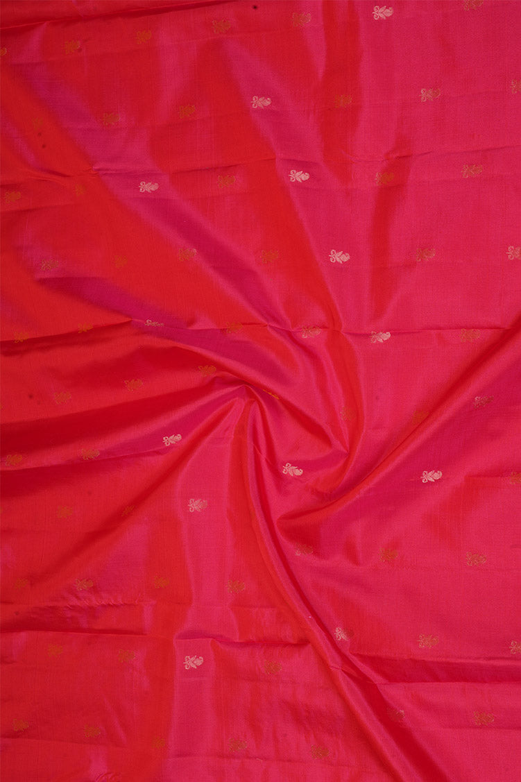 Chilli Red Lightweight Kanchipuram Silk Saree