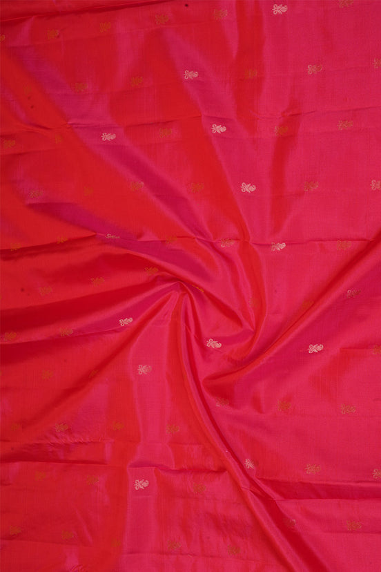Chilli Red Lightweight Kanchipuram Silk Saree