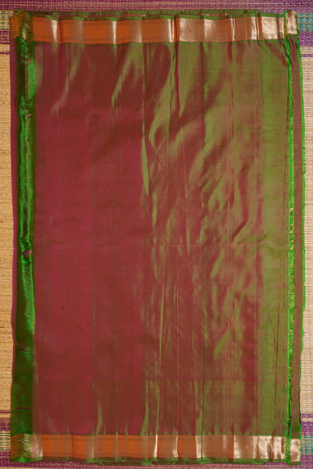 Chilli Red Lightweight Kanchipuram Silk Saree