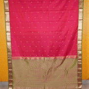 Chilli Red Lightweight Kanchipuram Silk Saree