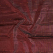 Coffee Brown Pure Soft Silk Saree with Mustard Yellow Borders