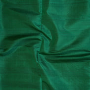 Dark Green Pure Soft Silk Saree