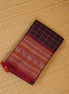 Deep Purple Zero Zari Vintage Kanchipuram Silk Saree