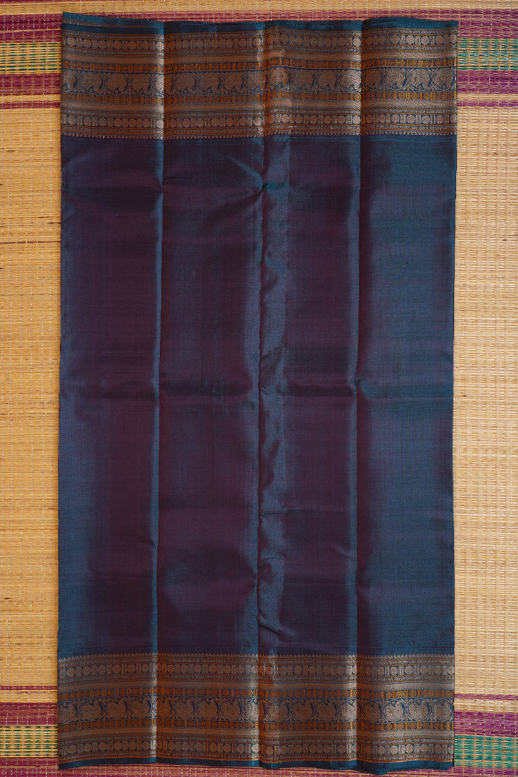 Kumkm Maroon Vintage Kanchipuram Silk Saree