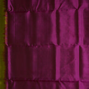 Leaf Green Pure Soft Silk Saree with Magenta Borders