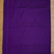 Lime Green and Yellow Checked Kanchipuram Semi Soft Silk Saree