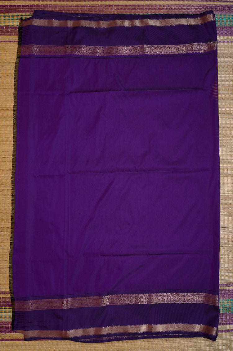 Lime Green and Yellow Checked Kanchipuram Semi Soft Silk Saree