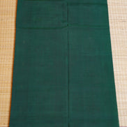 Deep Magenta Silkcotton Saree Dark Green Borders