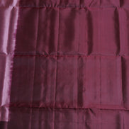 Dusty Pink Pure Soft Silk Saree with Coffee Brown Border
