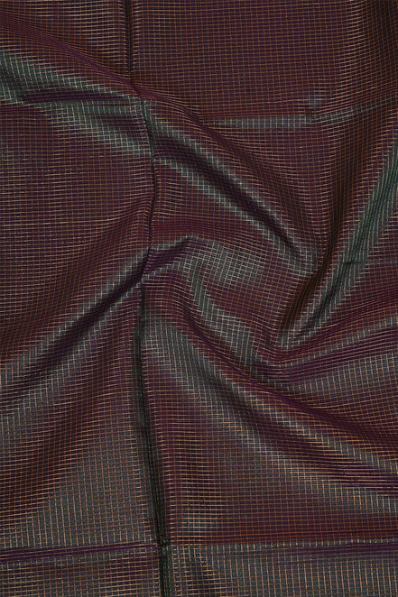 Mercerized Green Monotone Vintage Silkcotton Saree