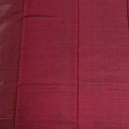 Mercerized Maroon Monotone Vintage Silkcotton Saree
