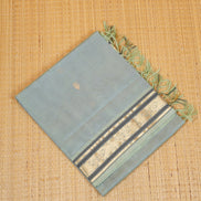 Mint Green Montone Vintage Silk Cotton Saree