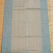 Mint Green Montone Vintage Silk Cotton Saree