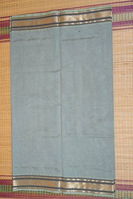 Mint Green Montone Vintage Silk Cotton Saree