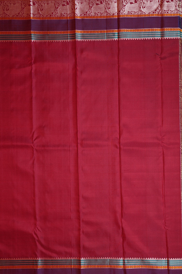 Mustard Colour Vintage Kanchipuram Silk Saree